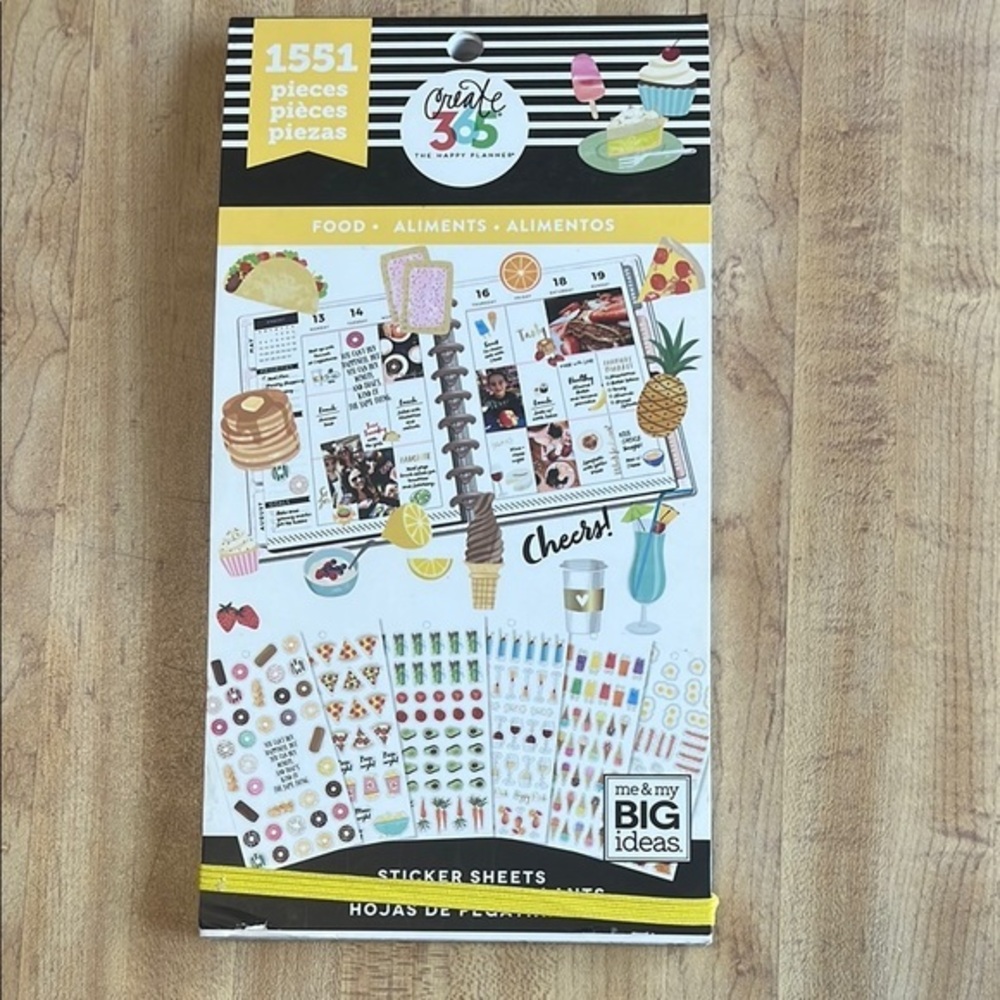 Me & My Big Ideas Colorful Sticker Set for Planners